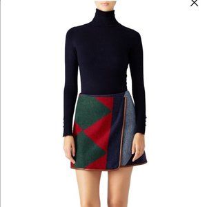 Tori Burch Cheval Patchwork skirt